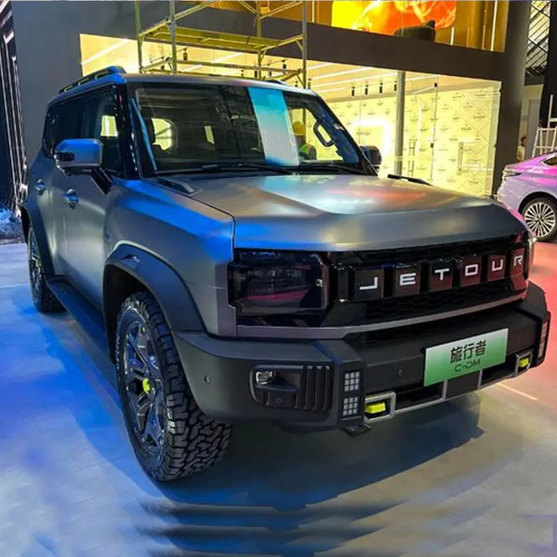 Автомобильный внедорожник бензин высокая скорость T-1 2 0 т новая светодиодная камера 10 электрических кожаных турбо темные многофункциональные Chery