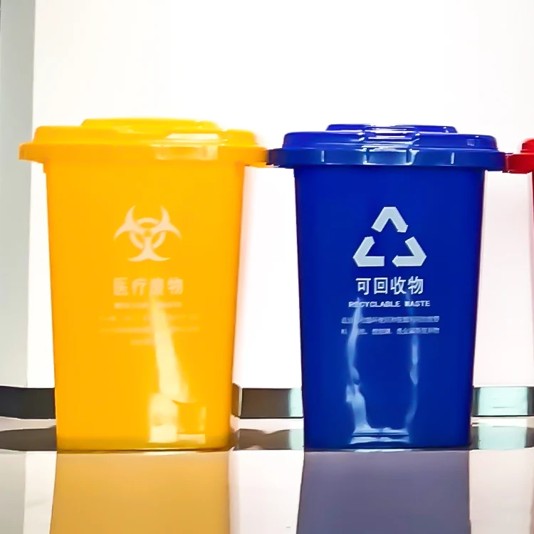 
Cheap Large 120L 360L Dustbin Garbage Can Plastic Trash Outdoor Waste Bin with Wheels 