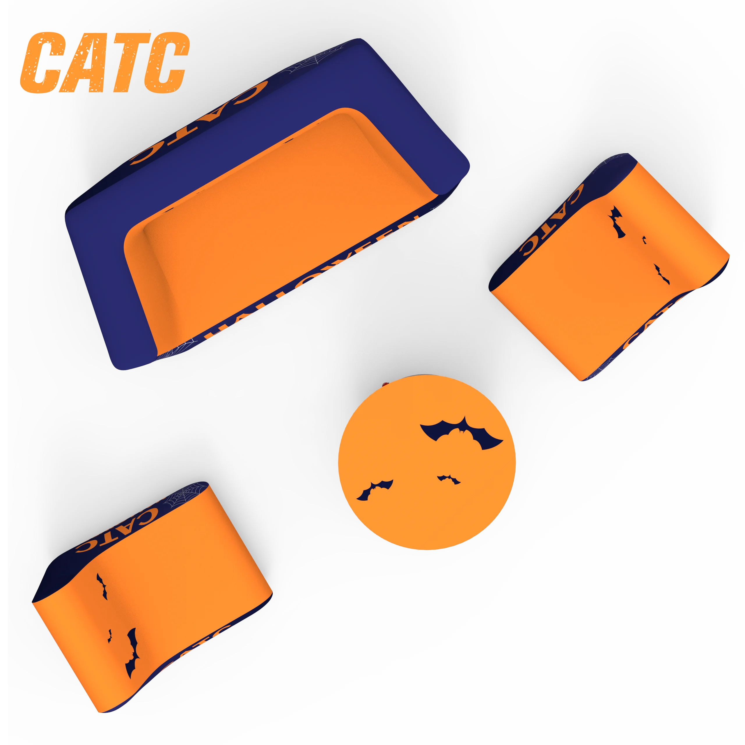 CATC Halloween Торговая выставка надувная мебель диван взорвать надувной лаундж оборудование для рекламных мероприятий