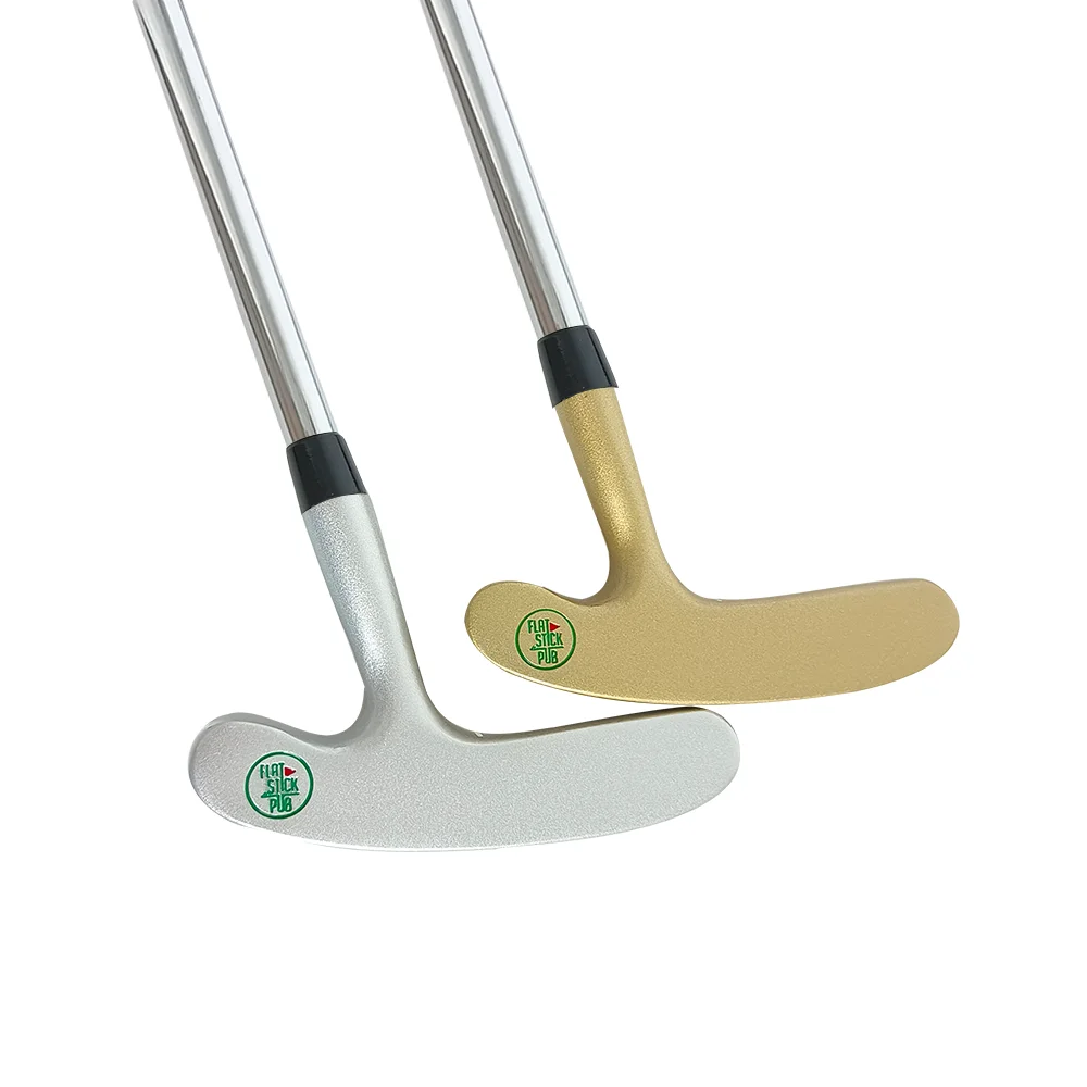 Custom Logo Office Mini Golf Club Putters Double Way Kids Golf Putters