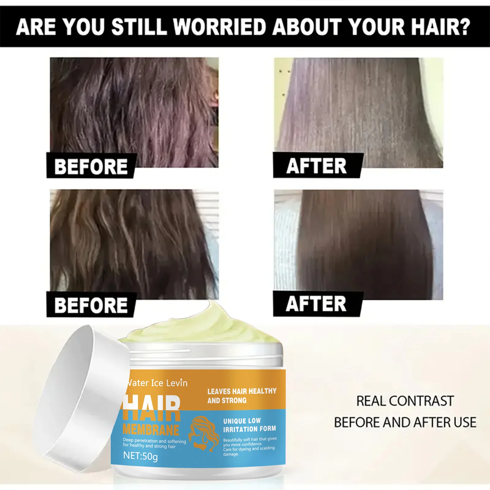 Popular deep moisturizing hair conditioners are suitable for dry and deep hair conditioning care