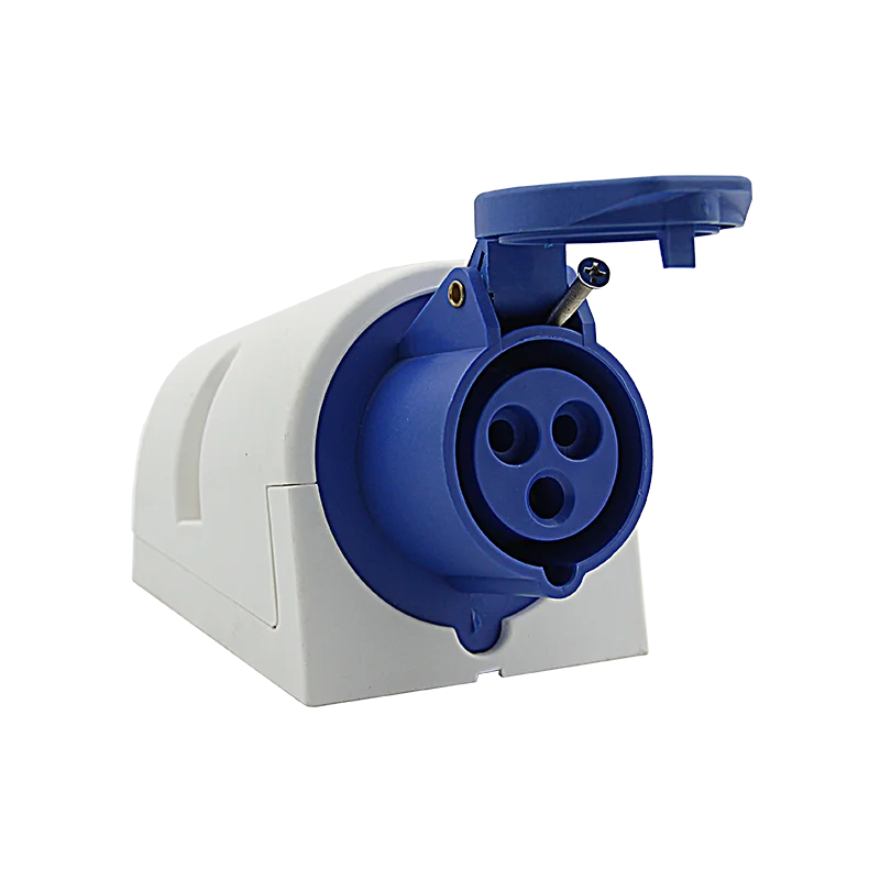 SEMKO 380v 400v Hot Sale male and female Industrial Socket 3 Pin Connector cable Socket