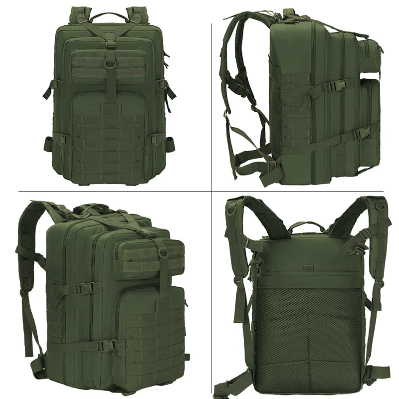 SABADO Tactical Backpack Molle Pouch Assault Pack Combat Backpack Trekking Camping Tactical Bag