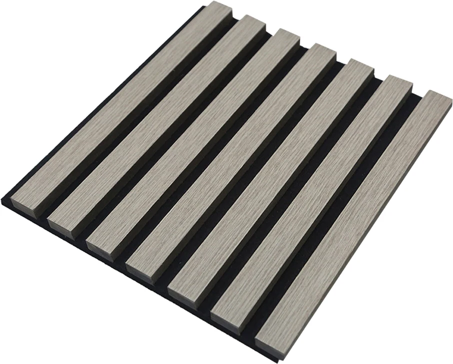 Pure solid wood groove sound-absorbing panel for recording studio sound wall