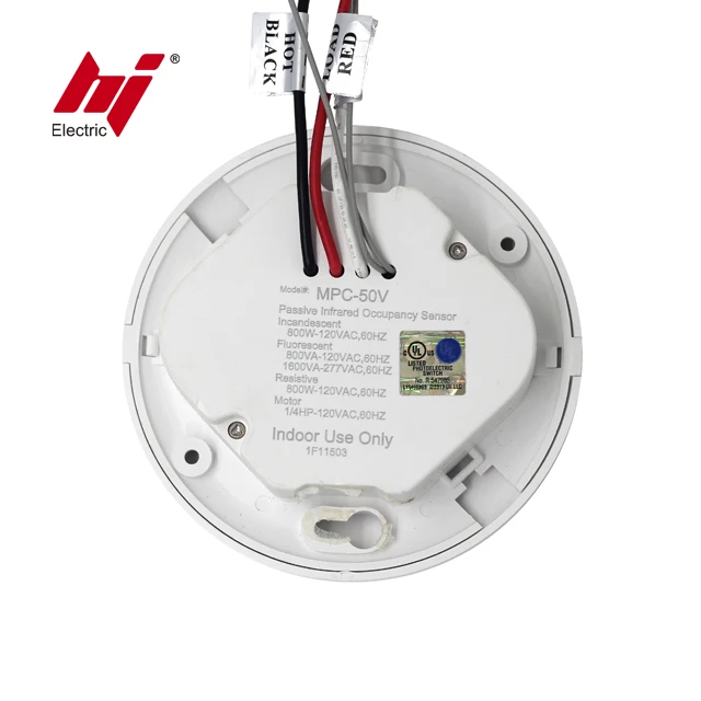 Indoor Ceiling Mounted Motion Detector 360 Degree Pir Motion Sensor