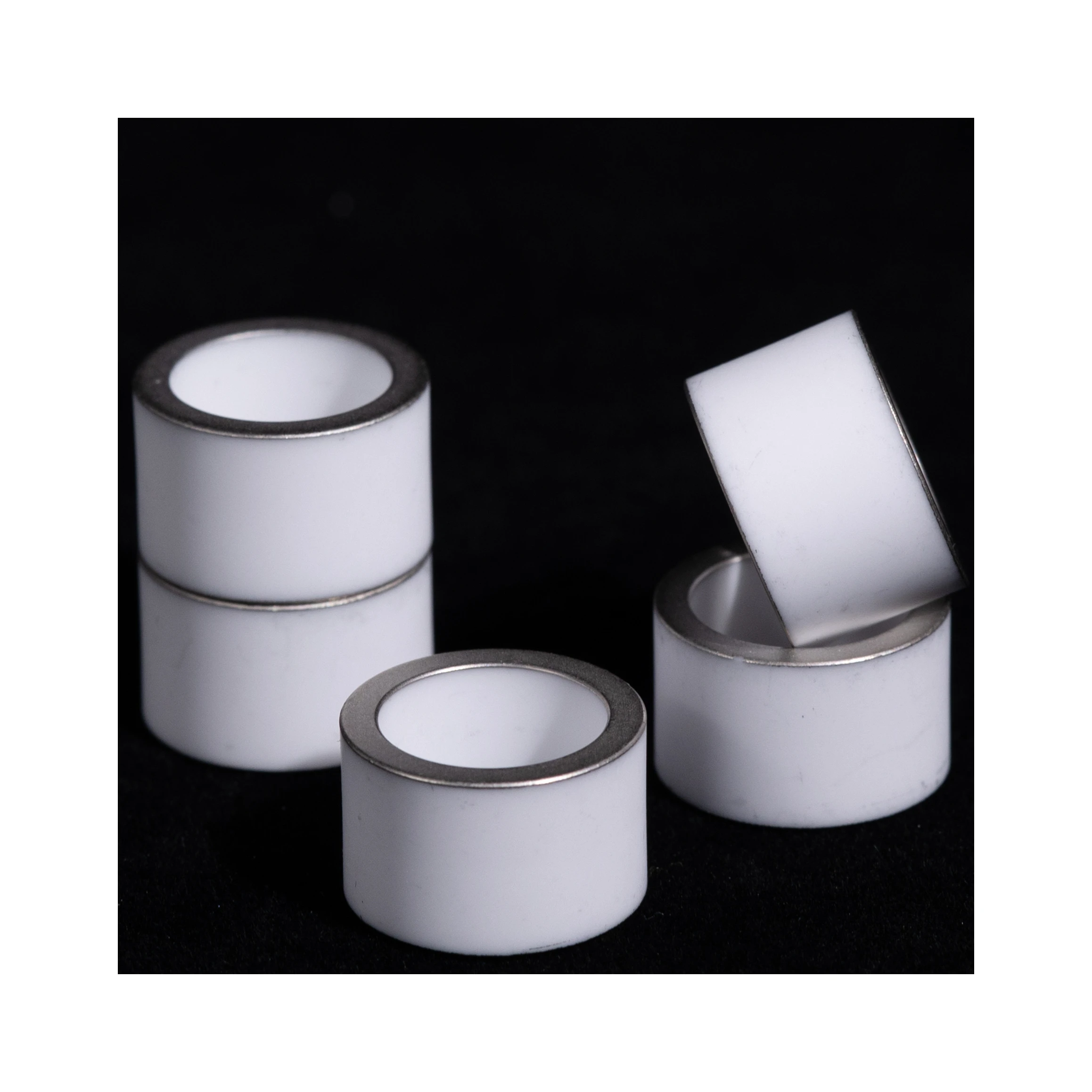 XinJiao metal nickel copper plated 96% 99% white alumina ceramic bead