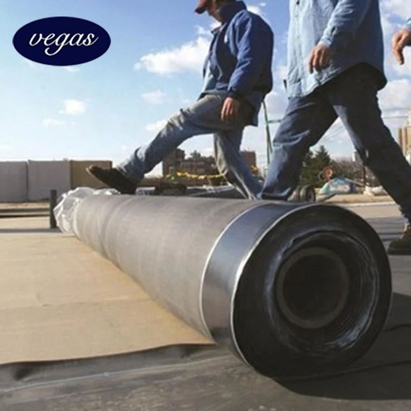 1.2-2mm 1-8m Width  EPDM Waterproof Membrane EPDM Rubber Pond Liner EPDM Roofing Membrane