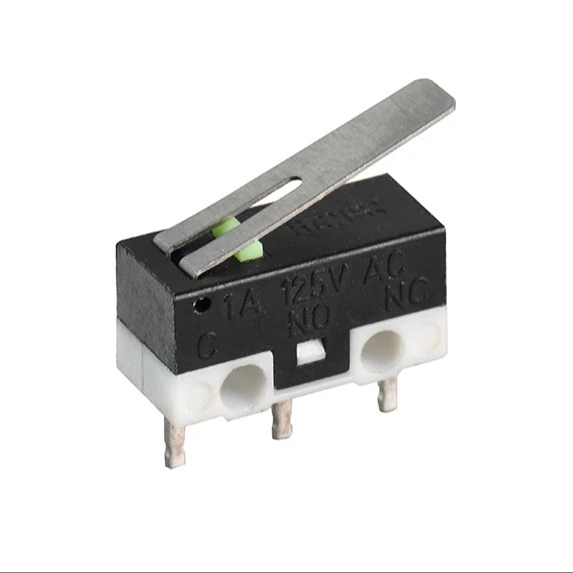 Лидер продаж, миниатюрный выключатель DC30V 0.1A, Микропереключатель с паяльными клеммами Spdt