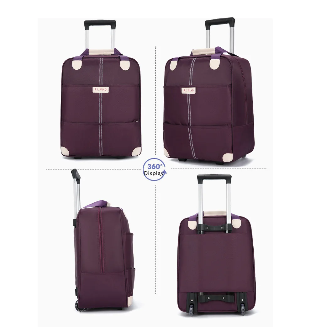 Luggage with Handbag Set Suitcase Spinner Softshell lightweight Softside Expandable Rolling Travel Luggage Airline Approved