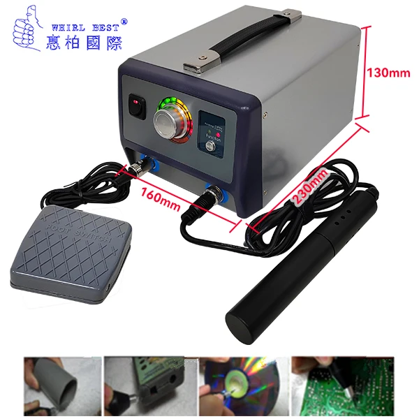 Ultrasonic Knife Handheld Ultrasonic Cutting Machine for Plastic Rubber Cutting  polyester fabric