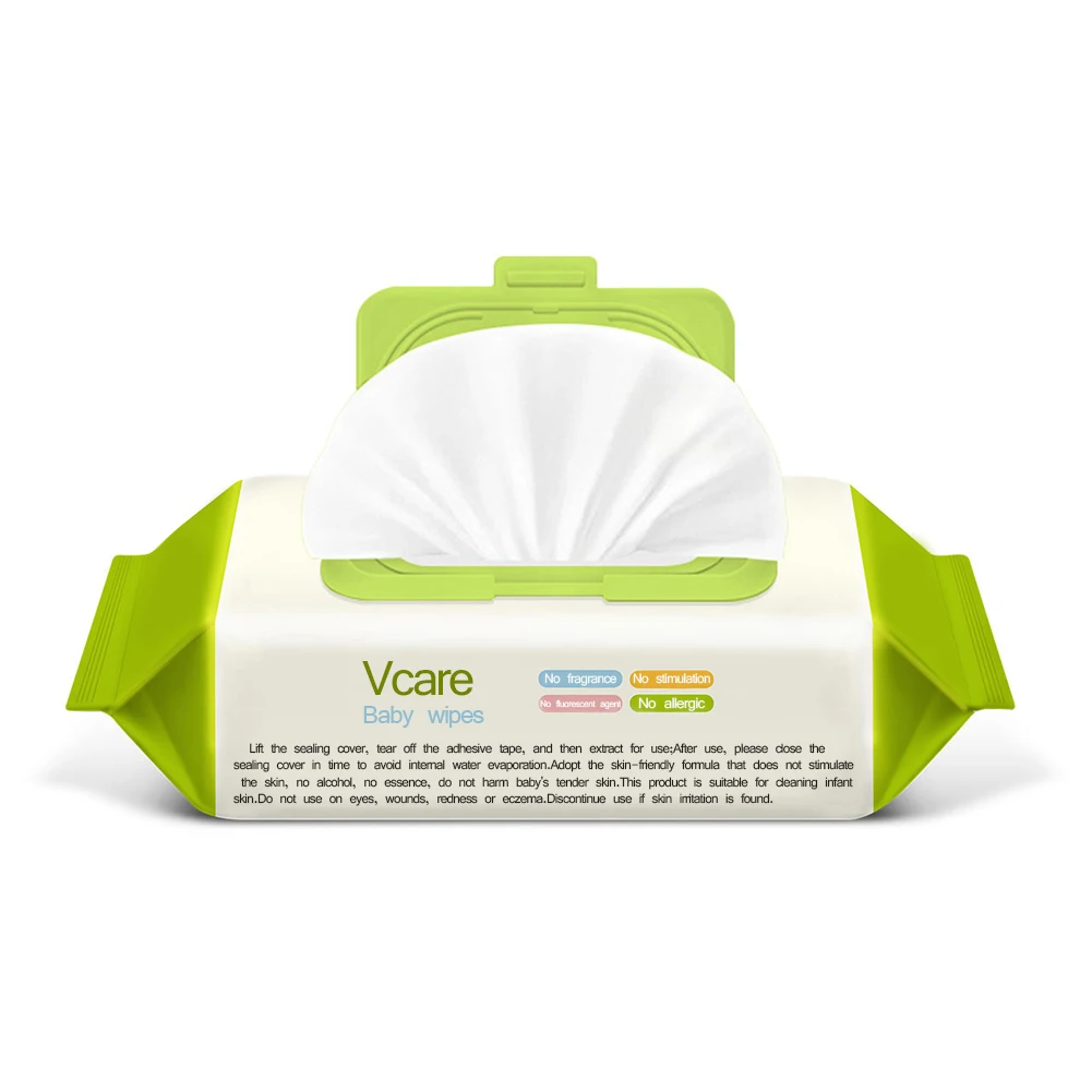 Toallitas Humedas Bebe Bambu Floor Wipes Wet Wipes Logo Production Line, Wet Wipes OEM In Plastic Box