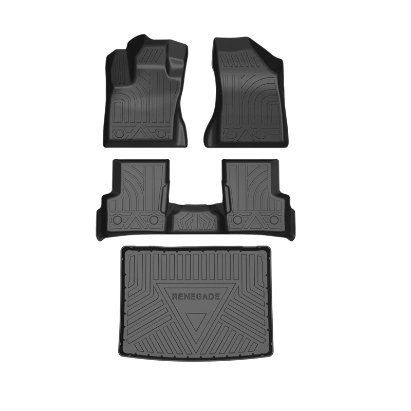 Renegade car mat Odorless friendly all weather TPE car floor liners car carpet
