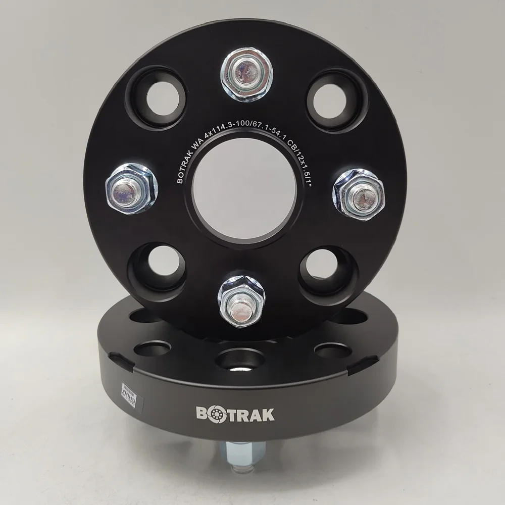 Кованый адаптер колеса BOTRAK 1 дюйм толщиной 25 мм 4x114,3 до 4x100 для mitsubishi lancer Galant VR4