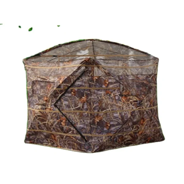 Wholesale Hot Sale Double Layers Camo Camouflage Hunting Blind Tent