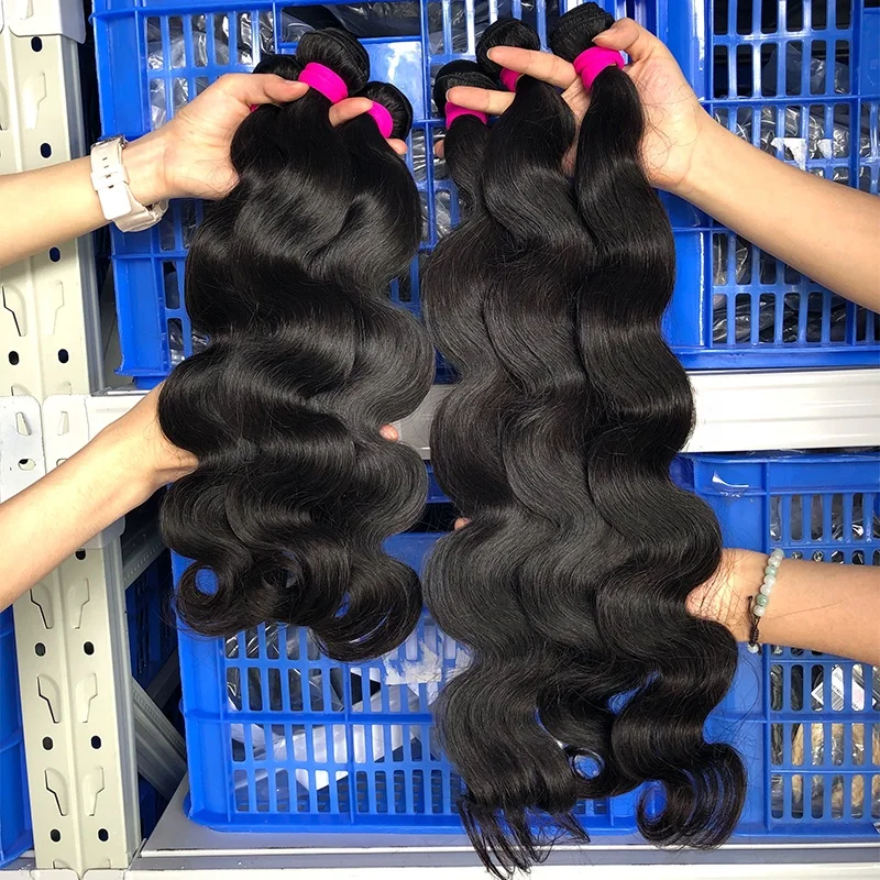 Body Wave Virgin Hair Weaves,Raw Brazilian Virgin Cuticle Aligned Hair Extensions,Wholesale Hair Vendors Virgin Bundles In Bulk