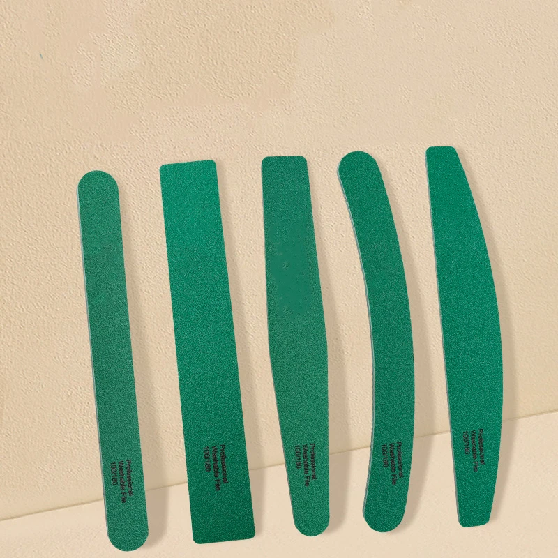 RU Cheap Grit Double Sides Double Cut Flat Nail Files Manicure Nail Tool Professional Regular Nail File