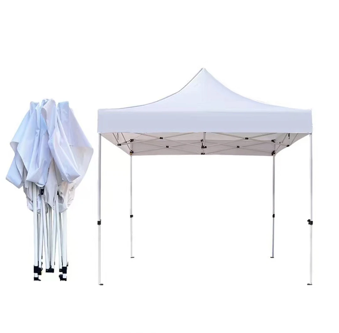 Outdoor four footprints advertising tent four corners folding telescopic canopy square exhibition canopy