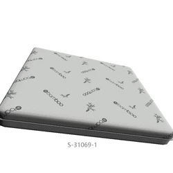 ECO-friendly bamboo fiber knitted jacquard mattress fabric