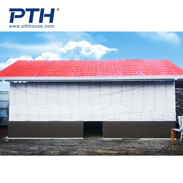 China Supply Uruguay Villa Prefab Light Gauge Steel Villa Cozy and Warm Residential House for Living