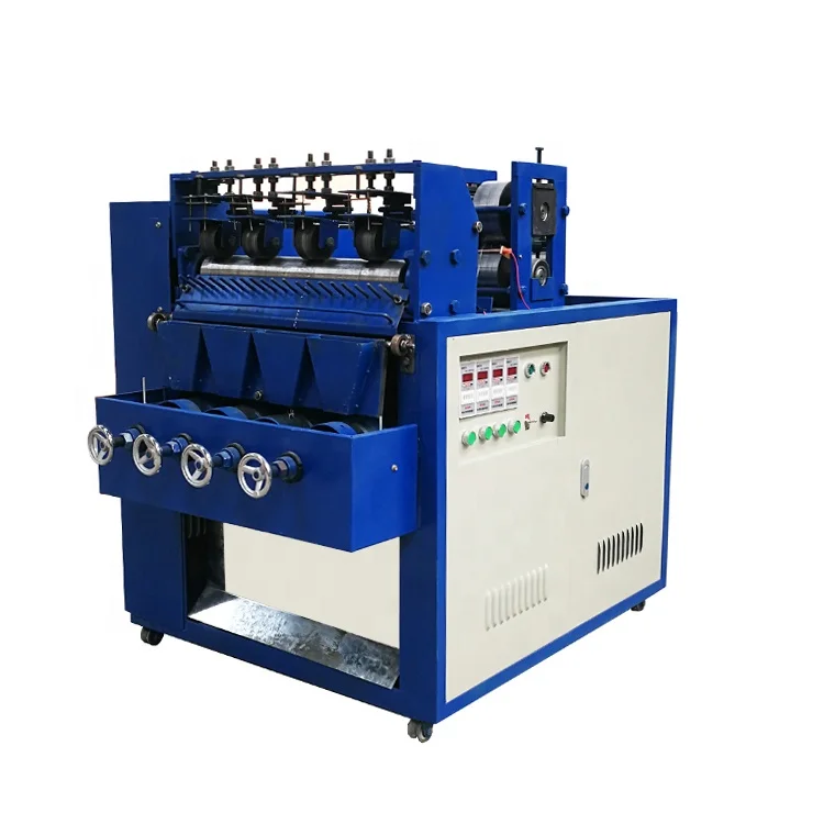 QJT-QD-4C Spiral Scourer Making Machine Stainless Steel Cleaning Ball Knitting Machine