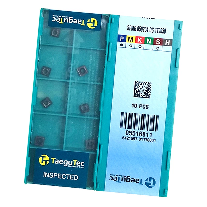 SPMG050204-DG TT9030 100% Original Turning Tool Cnc Cutting Milling Tungsten Carbide Insert