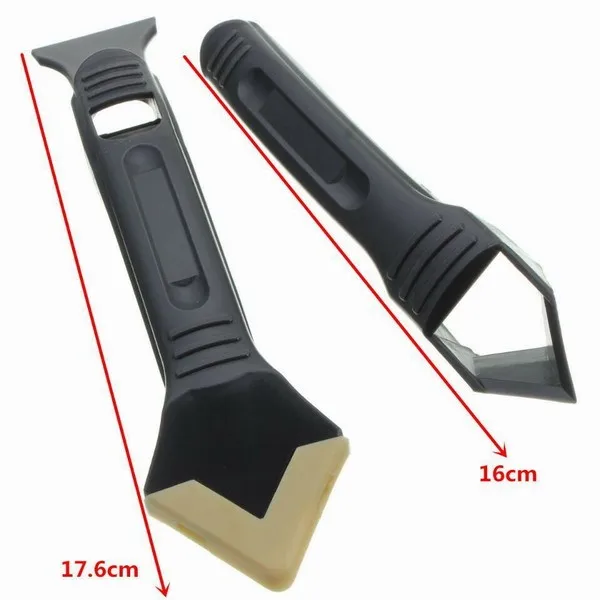 3 Piece Silicone Sealant Remover & Smoothing Kit Caulk Removal Tool