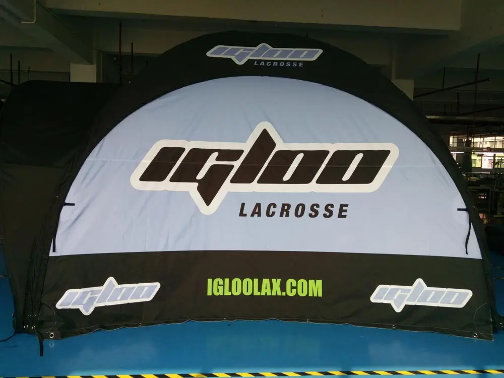 Golden Osmanthus China Factory Custom Outdoor Canopy Dome Air Camping Inflatable Tent