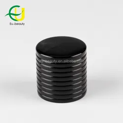 Competitive Price Hot Product  FEA 15mm Shiny Black  thread magnetic perfume aluminum cap perfume bottle cap