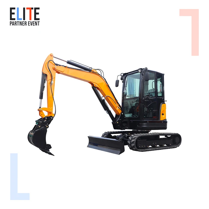 FREE SHIPPING EPA Engine Mini Excavators 4 Ton Multifunctional Minibagger Farm Used New Crawler Digger Mini Excavators machine