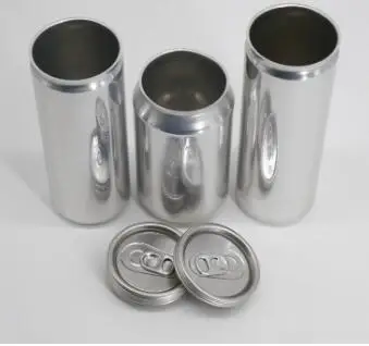 Beer can soda drink aluminum can craft Brewed homemade metal aluminum bottle pack empty cans