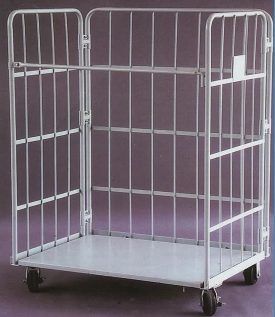Shelf unit logistics warehouse trolley and workstation for re fixing and storing trolley