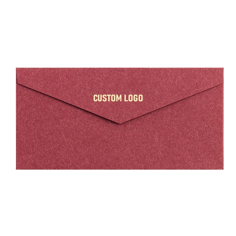 Custom Logo Printed Gift Card Wedding Pocket Envelope Invitation Card Design for Graduation Kraft Customized Paper Bag Envelope