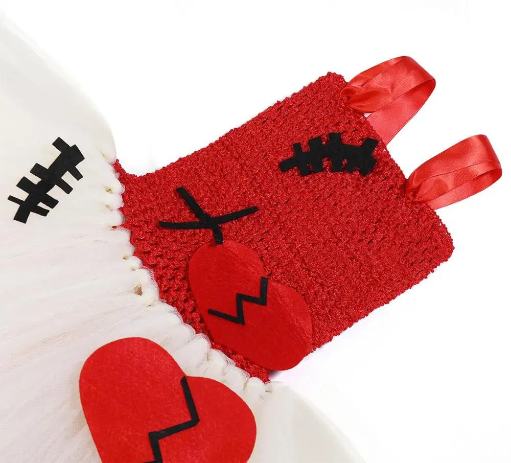 Halloween Festival Kids Dress Clothing Gothic Style Voodoo Doll Party Wear Girl Costumes