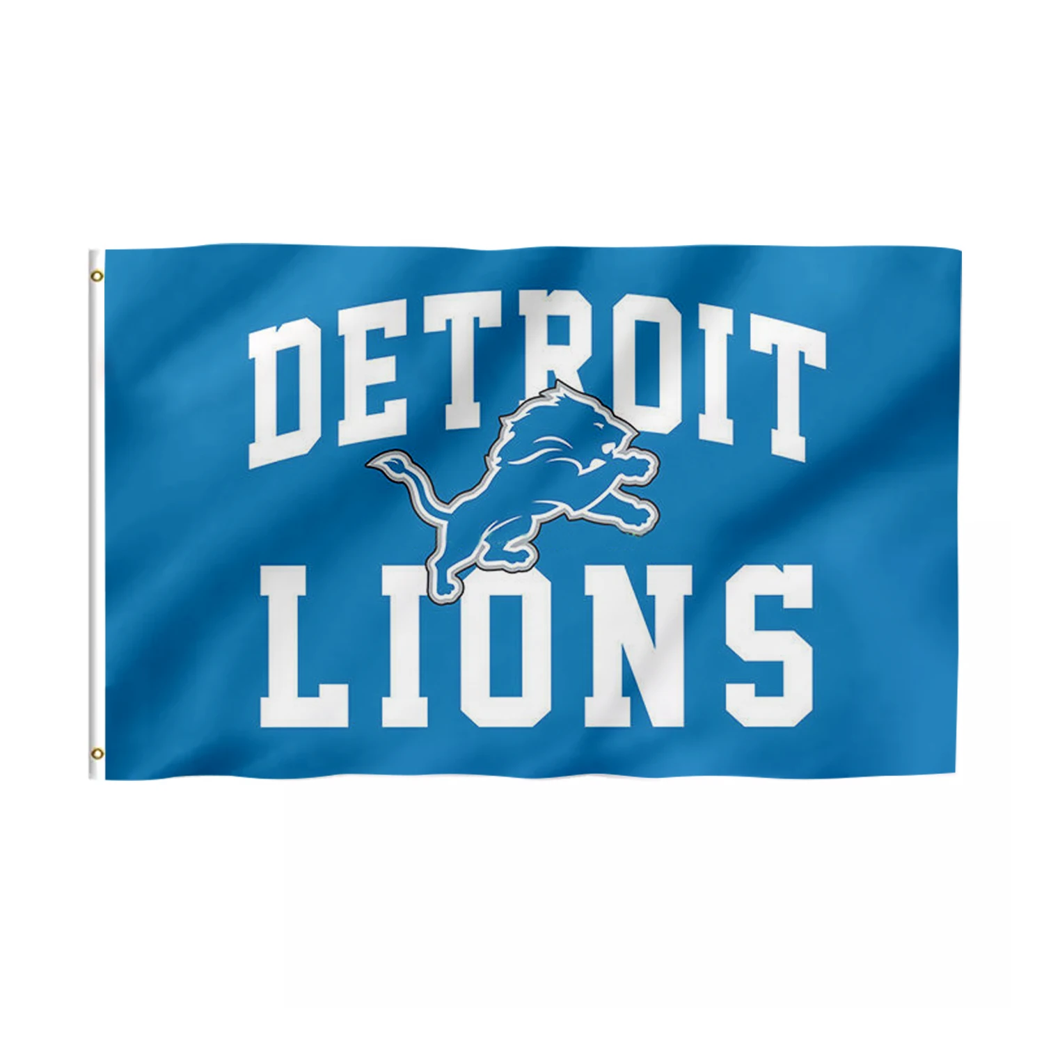 NFL Hot Sell Promotional Product  Detroit Lions Flags 3x5 ft 100% Polyester Super Bowl Custom Detroit Lions Flags