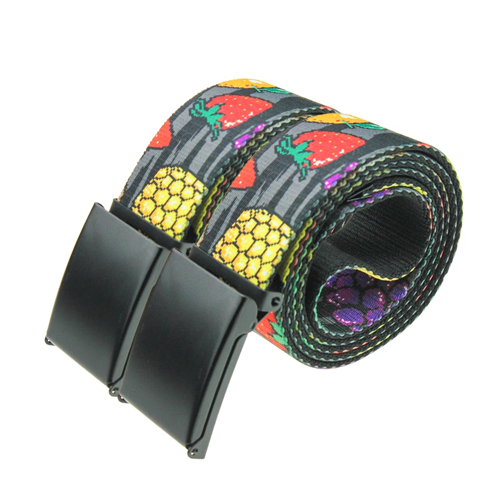 
Wholesale Customized LOGO Polyester Waist Fashion Belt For Men 