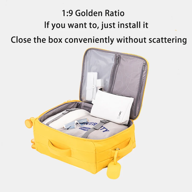 High appearance 20 inch suitcase soft bag ultra light 24 inch silent travel suitcase wholesale of luggage and bags