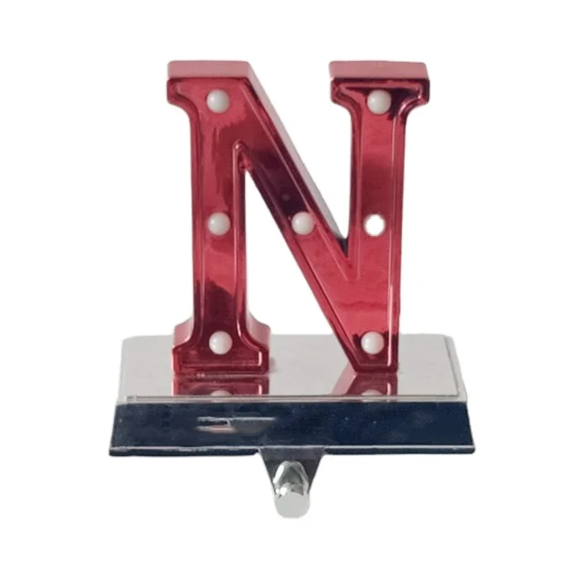 2023 Lighting Christmas Ornaments Elk model Led Lights Stocking Holder Christmas Decorations