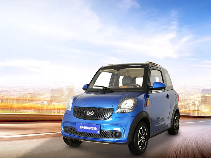 China Brand 2023  4 Seats Mini Electric Car QQ Ice Cream New Energy Mini Car For Adult