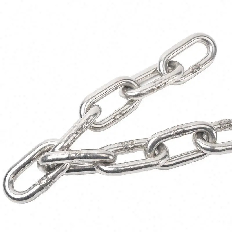 Top Quality Mild Steel Electric Galvanized Stainless Steel Link Chain For Wholesale