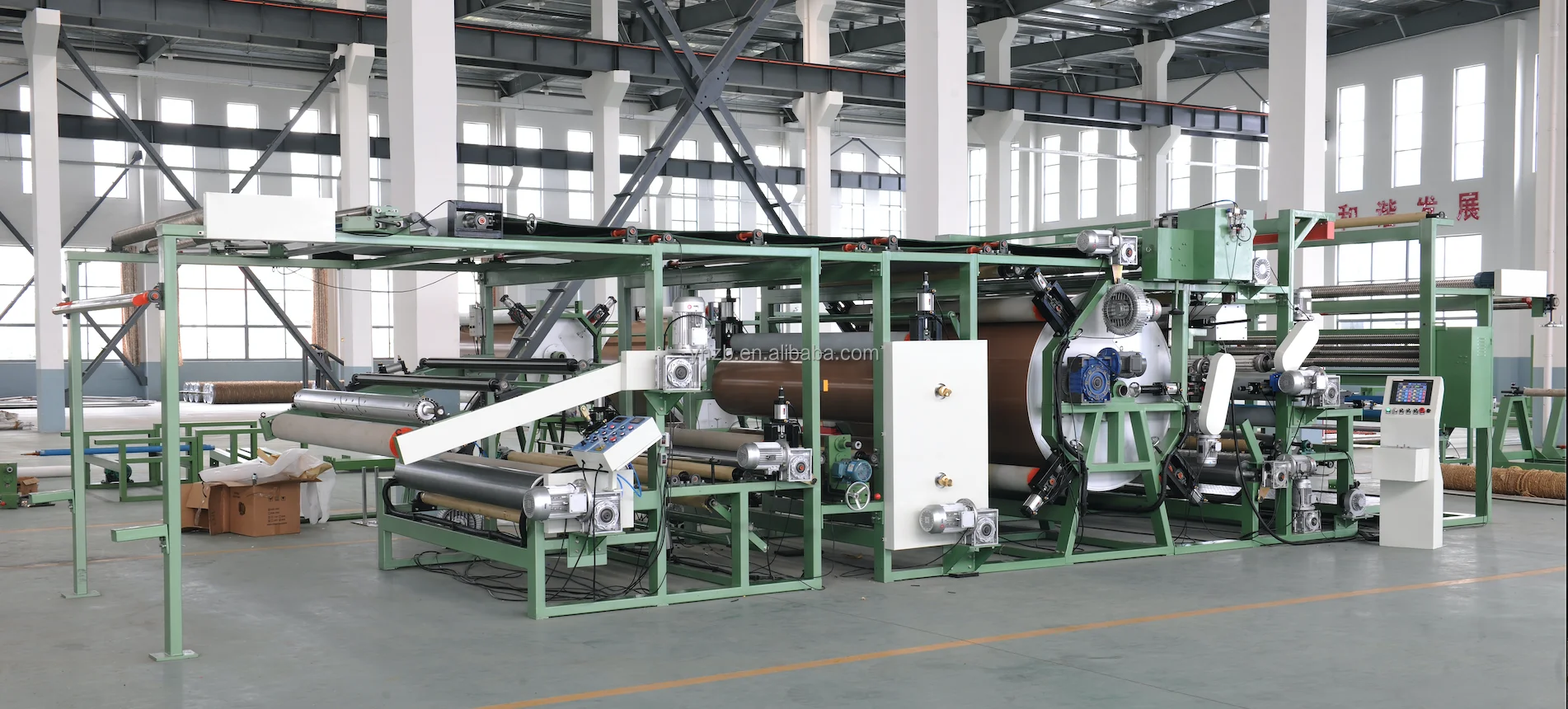 Fabric Bonding Machine Fabric to Fabric With Hot Melt Adhesive base and PU Adhesive Base Double Use