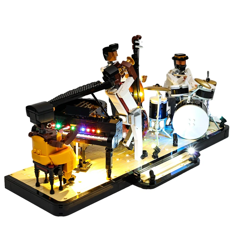 LIGHTAILING LED Light Kit For Jazz Quartet Die Lights Set Compatible With legos 21334 - not include legos set