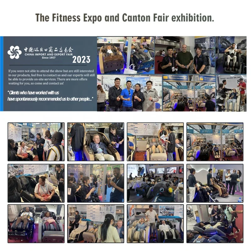 China Luxury Electric Full Body 4D Automatic Manipulator Massage Chair Ele Full Body Wholesale Ningde Mk Zero Gravity Sl Track