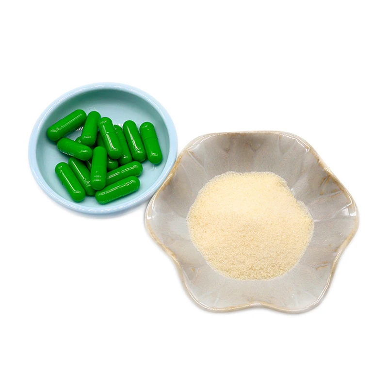 Unflavored Edible Gelatin Natural Raw Material Capsule Hard Gelatin