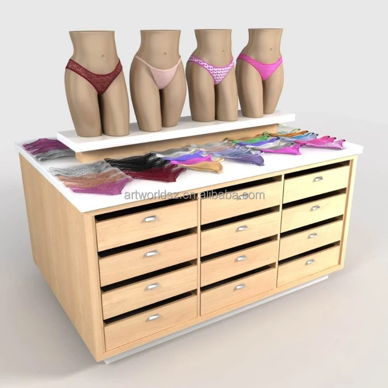 Artworld Displays Clothes Hats Shoes Women Lingerie Display Rack Underwear Display Furniture Clothes Shop Fixtures