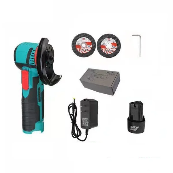 High Frequency 4-Grinding Angle Grinder with 180mm Disc Diameter Powerful Double Button Switch Trigger and Paddle Type