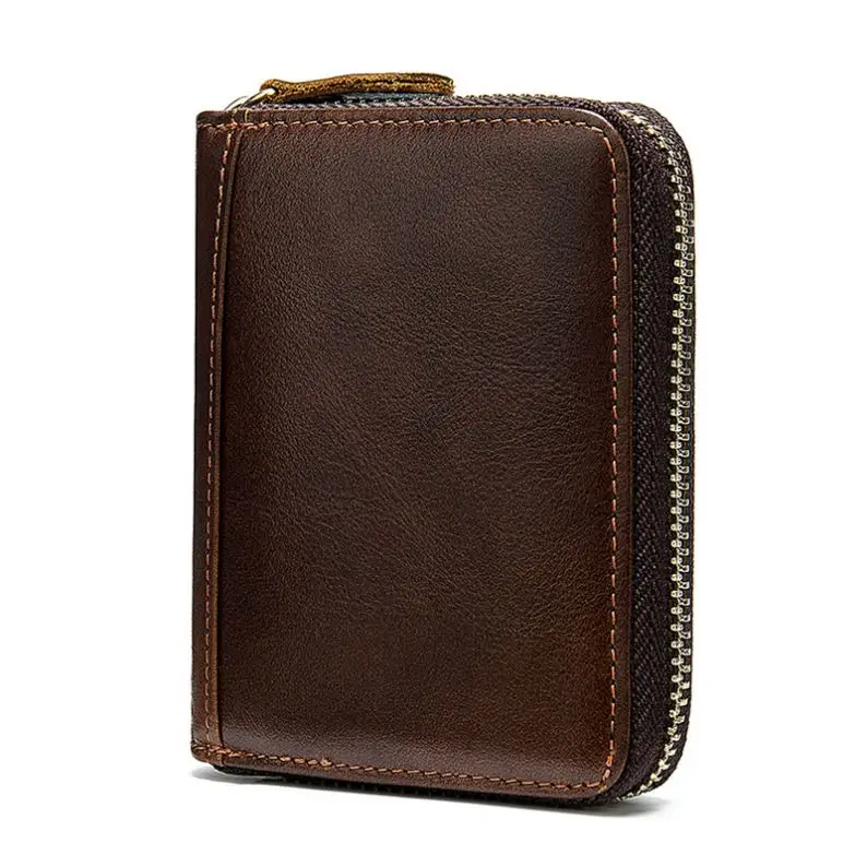 Unique Design New Trend Travel Business Multifunctional Man Wholesale Leather Wallet