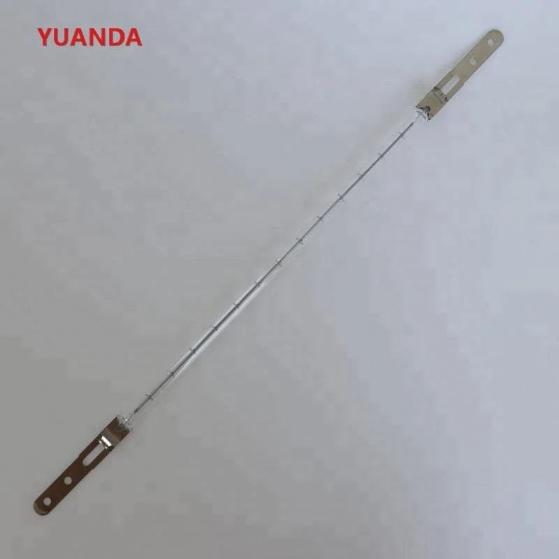 clear short wave halogen 13195 x base infrared heating lamps