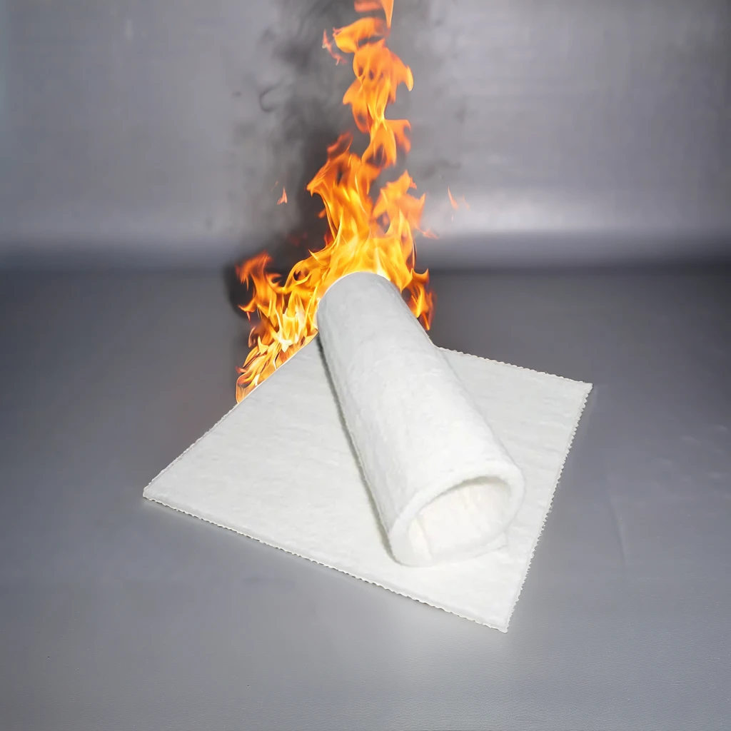 Silica Aerogel Blanket Low Thermal Conductivity Composite Material Pipe Insulation Aerogel Mat Aerogel Thermal Insulation