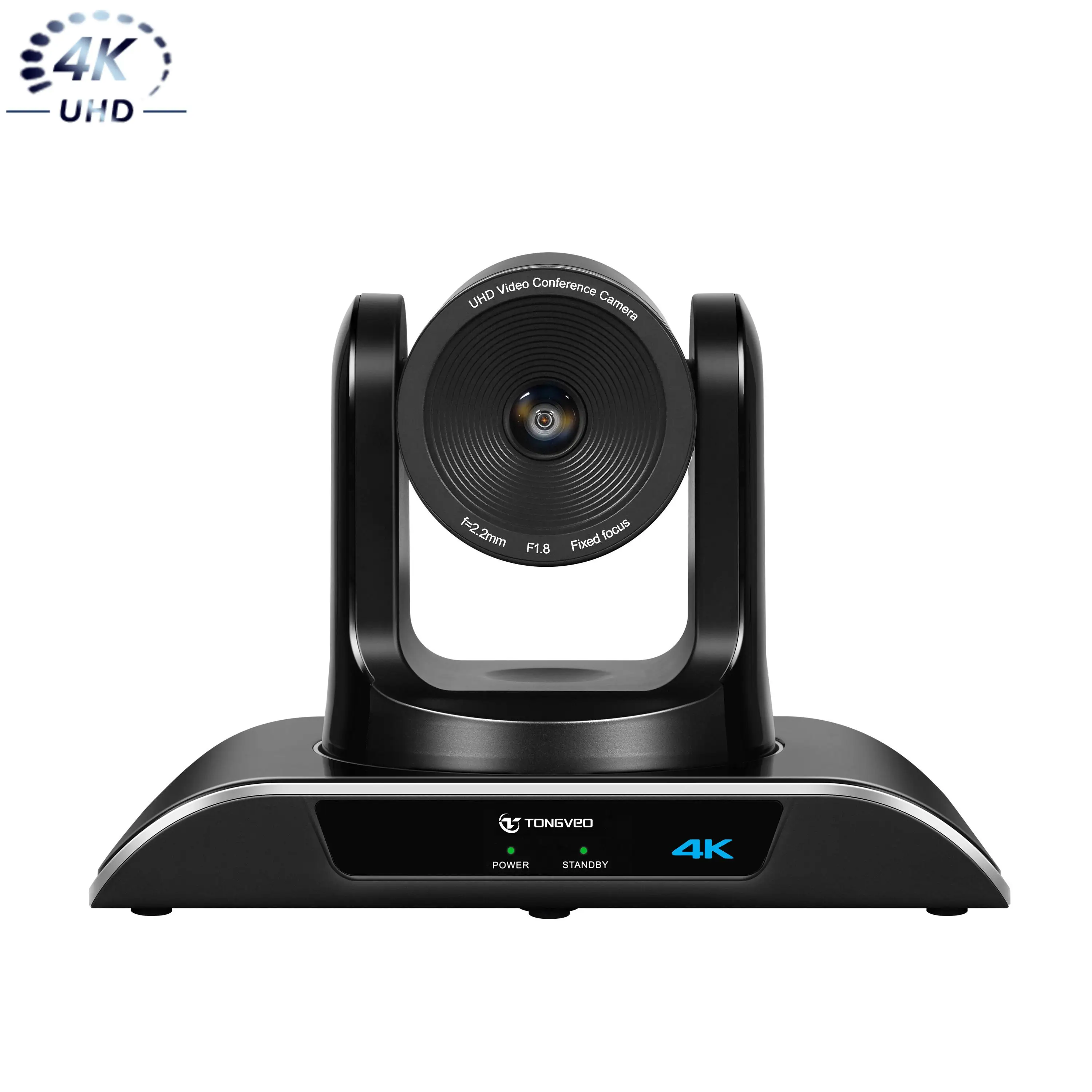 Hot Sale Tongveo 4K PTZ Camera USB Auto-Tracking Camera with 5X Digital Zoom for Video Conference