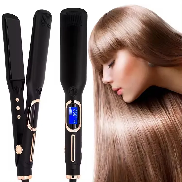 Hot sales Professional Titanium Plate 450 Degrees Mch Heat keratin portable Flat Iron Hair Straightener